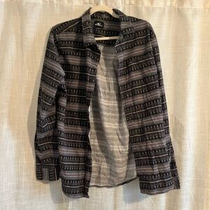 O’Neill Patterned Button Up Overshirt